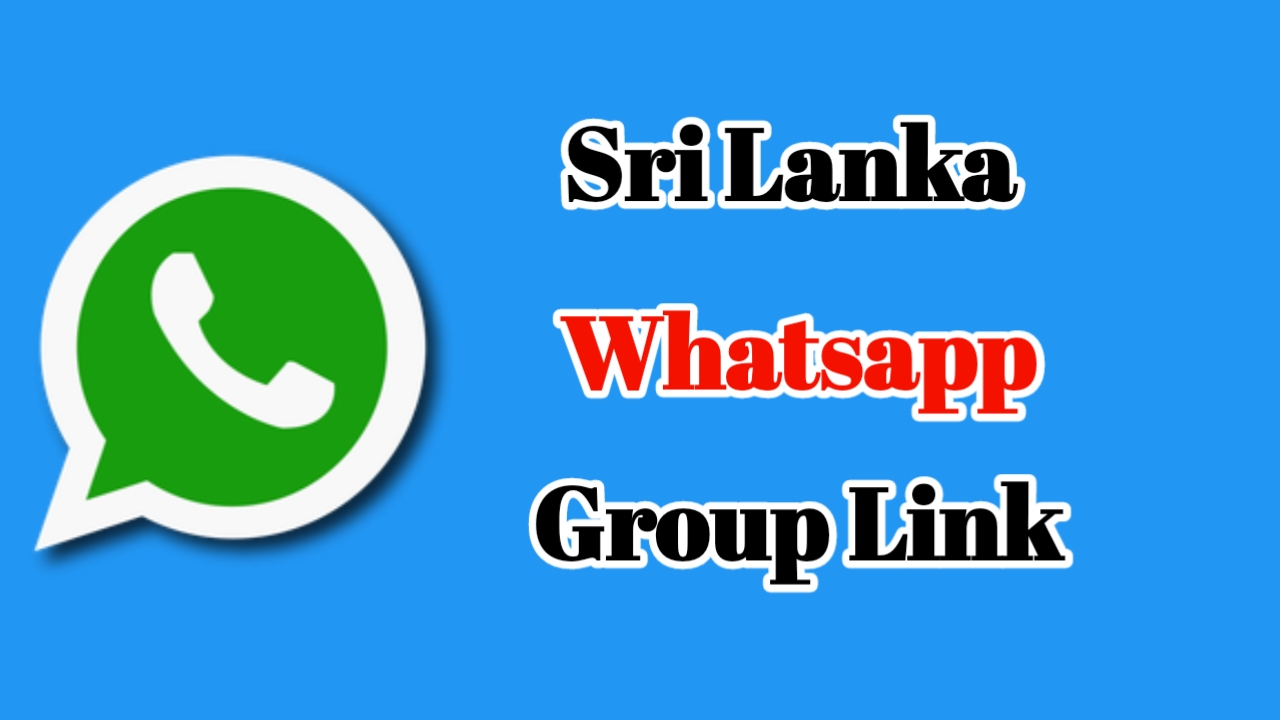 sri lanka whatsapp group links
