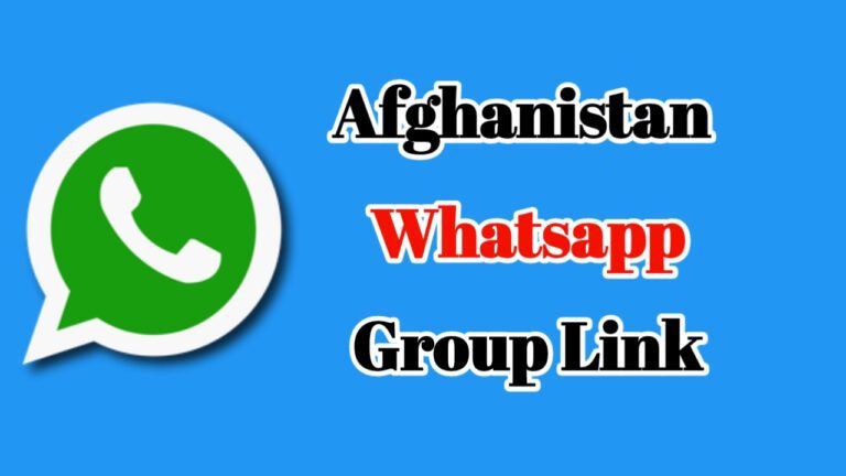 Afghanistan Whatsapp Group Link