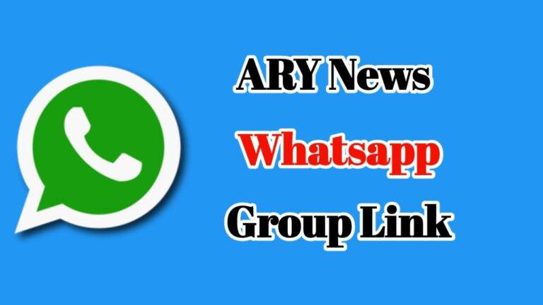 Ary news whatsapp group link