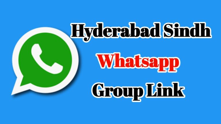 Hyderabad sindh whatsapp group link