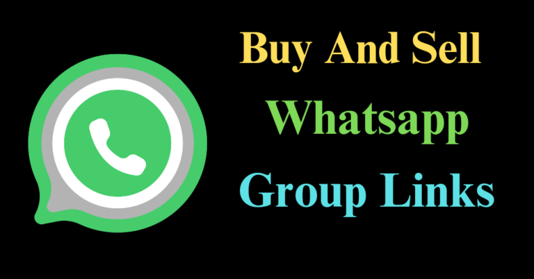 buy and sell whatsapp group link