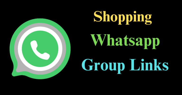 shopping whatsapp group link