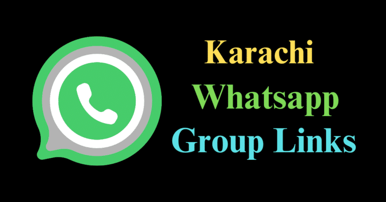 Karachi whatsapp group link