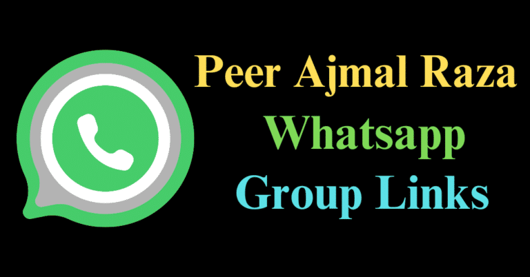 Peer Ajmal Raza Qadri Whatsapp Group Link