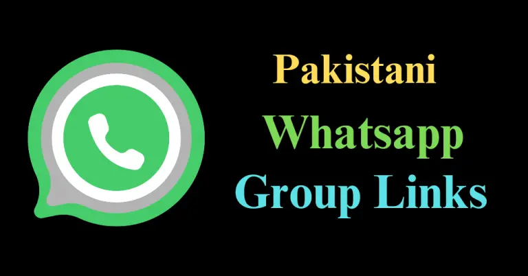 pakistani whatsapp group link