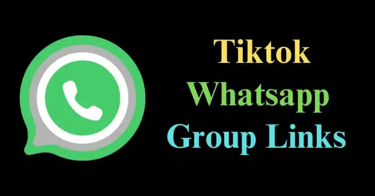 Tiktok whatsapp group link