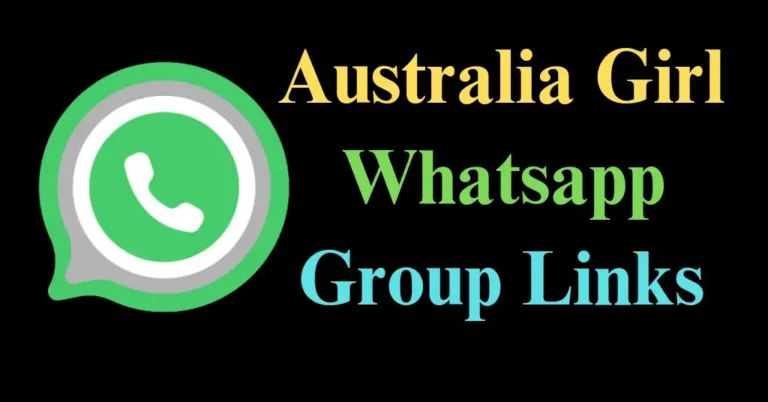 australia girl whatsapp group link