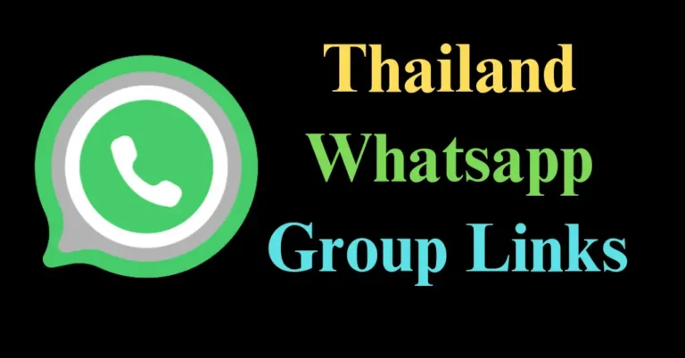 thailand whatsapp group link