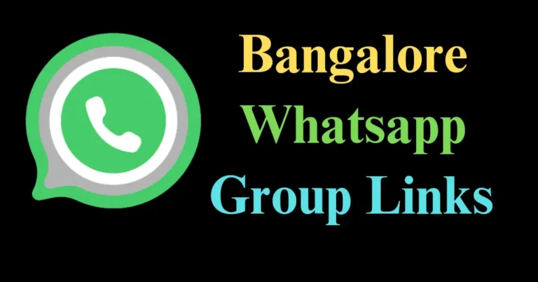 bangalore whatsapp group link